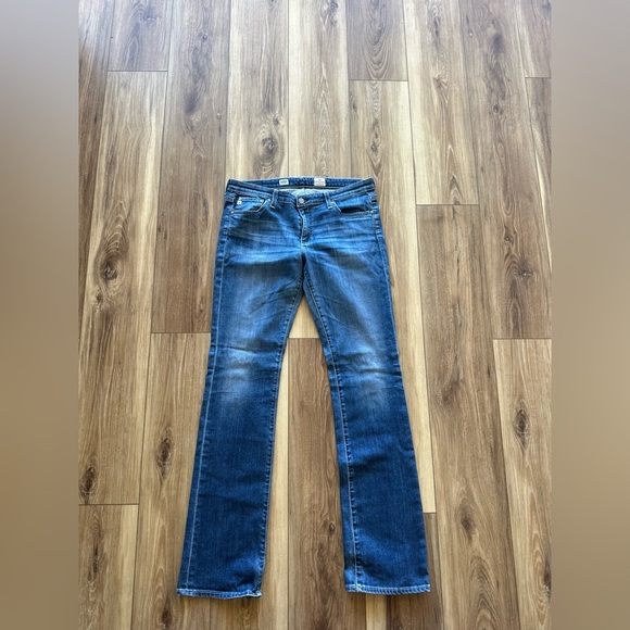 Ag Adriano Goldschmied Women's ballad slim boot Jeans size 31r - Picture 1 of 5